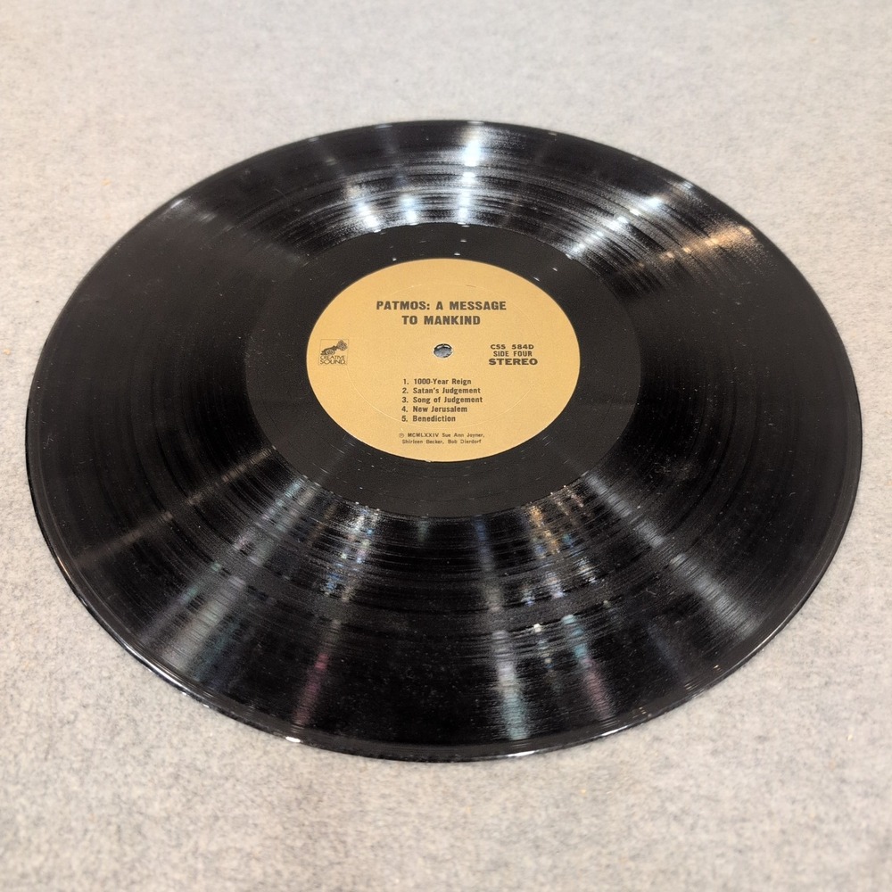 Patmos A Message To Mankind 2LP Vinyl Record 1974‎ Creative Sound CSS 584 VG - Picture 10 of 10